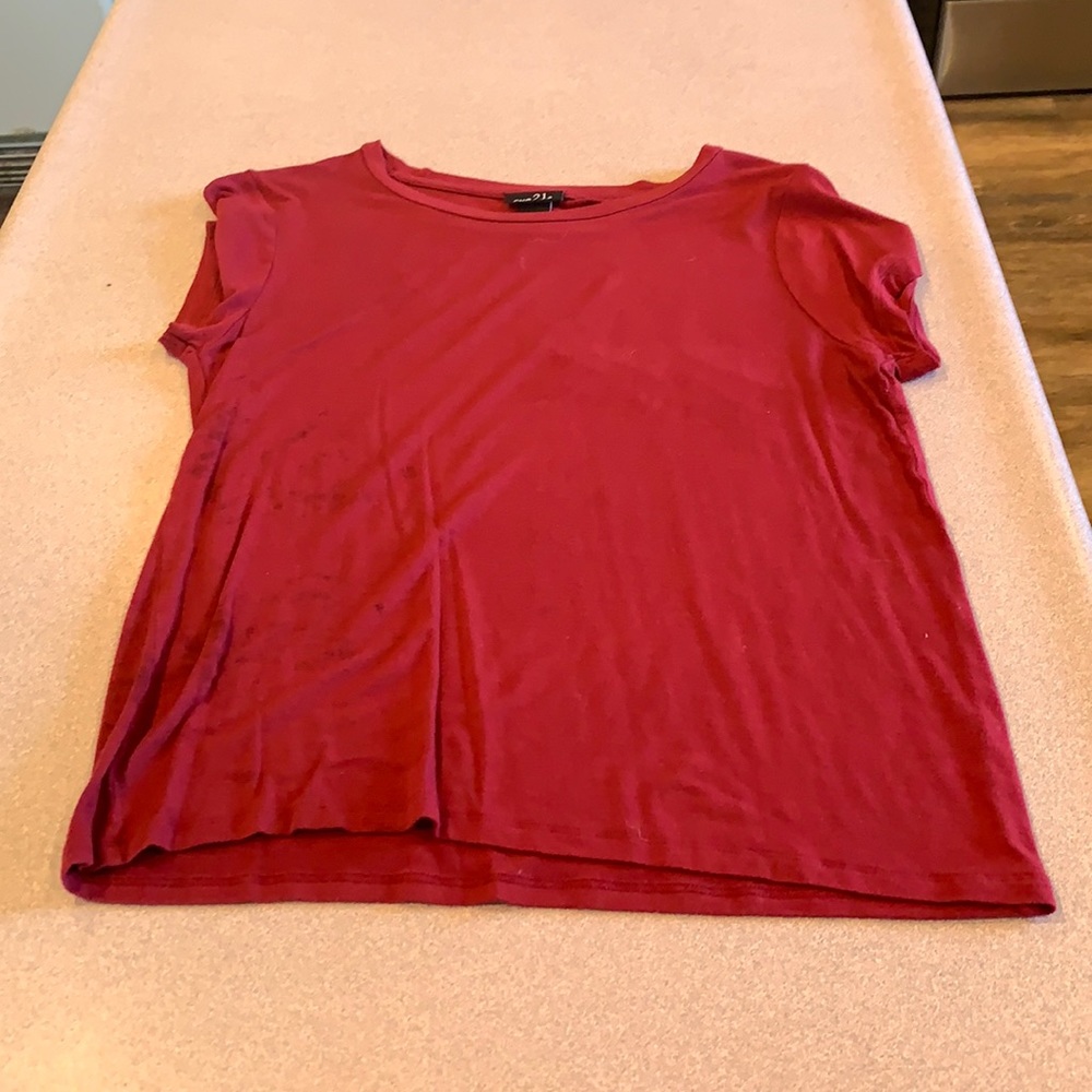 Maroon Shirt